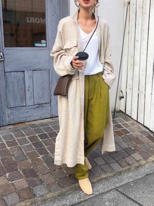 Kumika Antiquaのシャツワンピースを使ったコーディネート Wear