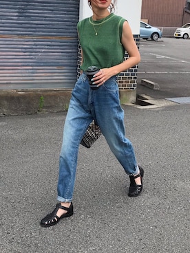 Kumika☆さん（レディース・158cm）の夏コーディネート