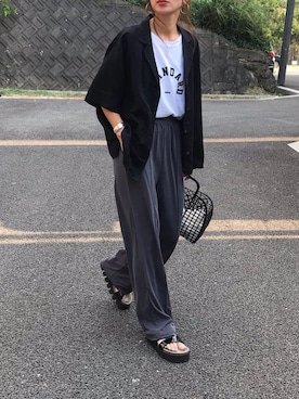 Kumika☆さん（レディース・158cm）の夏コーディネート