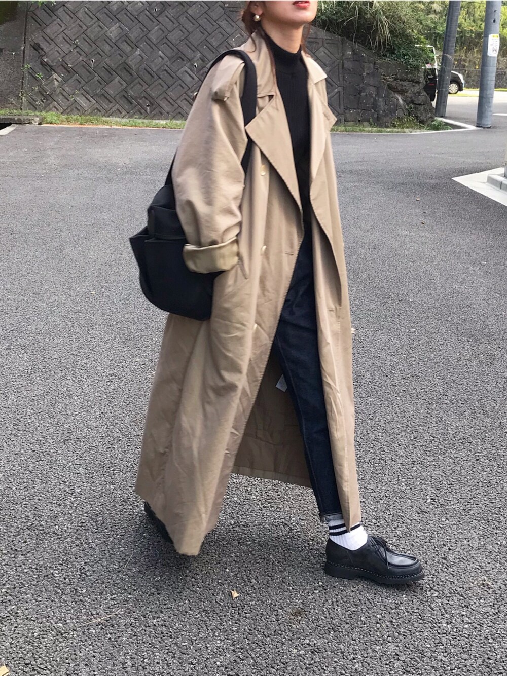 Kumika☆│AURALEE的風衣搭配- WEAR