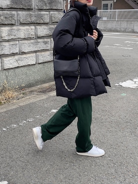 「BIGOTRE（ビゴター）のアイテム」を使った、Kumika☆さん（レディース・158cm）の冬コーディネート