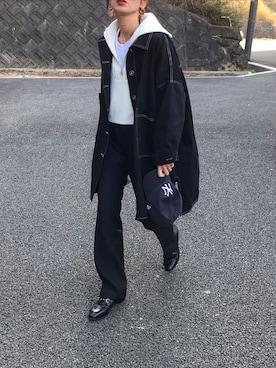 Kumika☆さん（レディース・158cm）の冬コーディネート