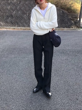 Kumika☆さん（レディース・158cm）の冬コーディネート