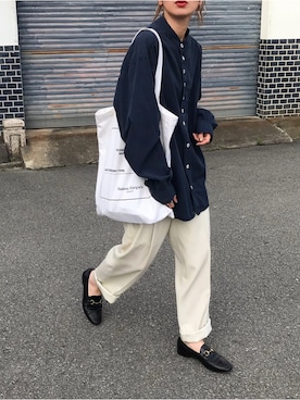 「AURALEE（オーラリー）のアイテム」を使った、Kumika☆さん（レディース・158cm）の春コーディネート