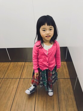 nanaさん（キッズ・100cm）の秋コーディネート