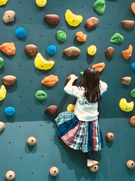 nanaさん（キッズ・100cm）の冬コーディネート