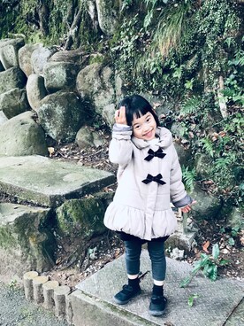 nanaさん（キッズ・110cm）の冬コーディネート