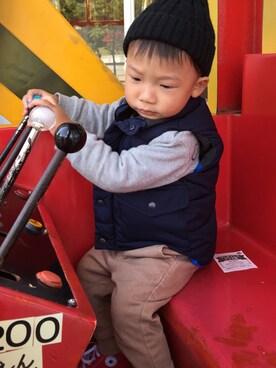 なーぎーさん（キッズ・90cm）の秋コーディネート