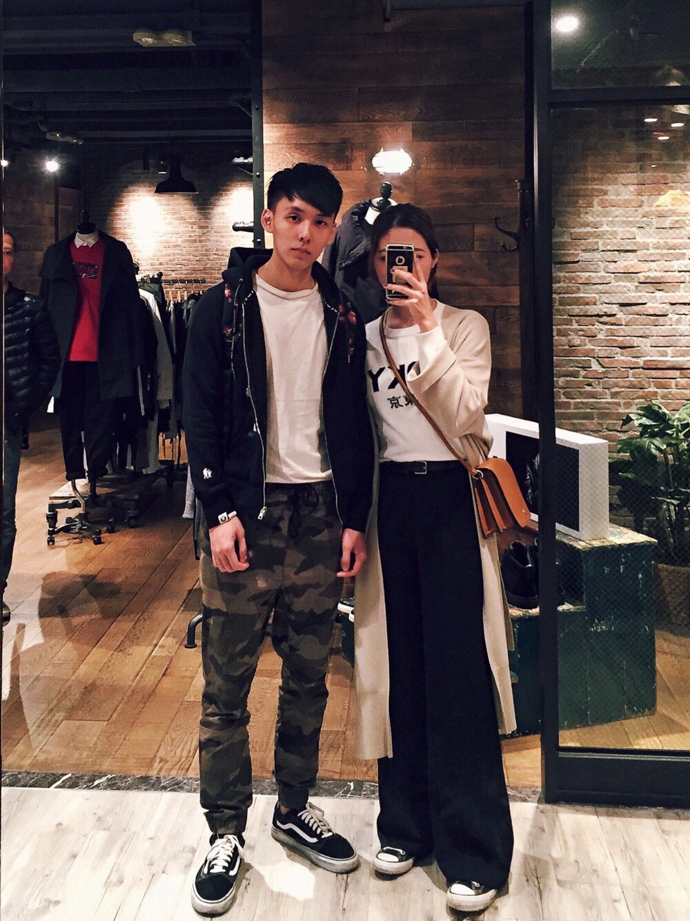 「ootd、outfit、adidas、LEE、ZARA、冬、大人カジュアル、女の子、男の子、kids」｜「I.Tのアイテム（ジャケット/アウター、ブラック系）」を使った、三文鱼吃不吃さん（レディース・183cm）の春コーディネートの1枚目の写真