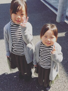 yandrさん(キッズ・110cm)の冬コーディネート