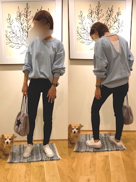 Arira☺︎さん（レディース・158cm）の秋コーディネート