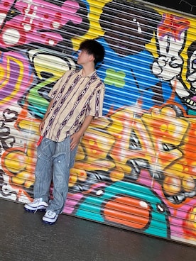 Nakao Rentarouさん（メンズ・170cm）の夏コーディネート