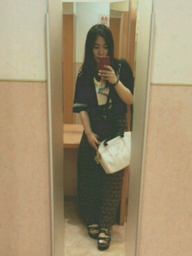 「AS KNOW AS」｜「アイテム（パンツ）」を使った、naoさん（レディース・158cm）の夏コーディネート