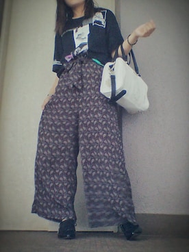 「ARROW（アロー）のアイテム（シューズ）」を使った、naoさん（レディース・158cm）の秋コーディネート