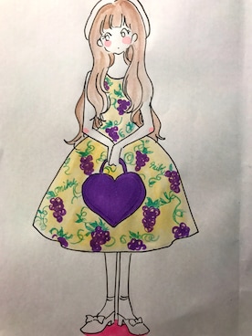 山口波子さんのコーディネート