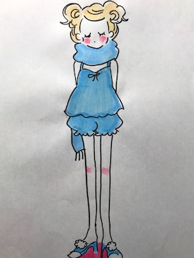 山口波子さんのコーディネート