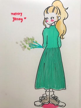 「アップヘア」｜「アイテム（ワンピース/ドレス）」を使った、山口波子さん（レディース・157cm）の秋コーディネート