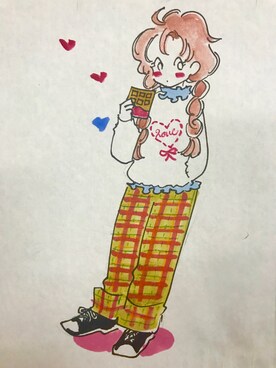 山口波子さんのコーディネート