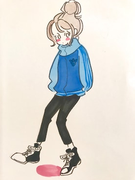 山口波子さんのコーディネート