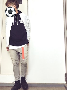 永瀬さん（メンズ・160cm）の春コーディネート