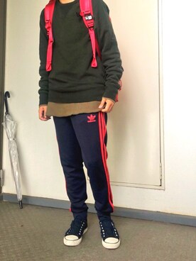永瀬さん(メンズ・160cm)の秋コーディネート