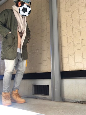 永瀬さん（メンズ・160cm）の冬コーディネート