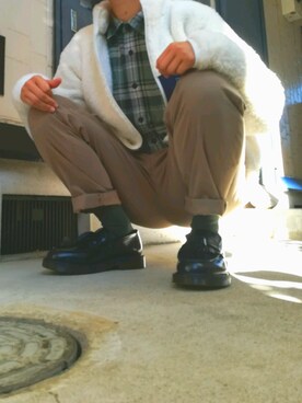 永瀬さん（メンズ・160cm）の秋コーディネート