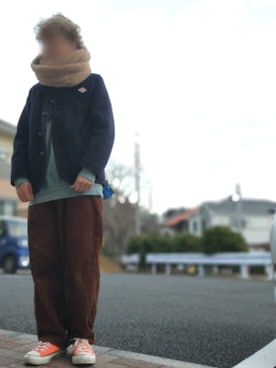 永瀬さん（メンズ・160cm）の冬コーディネート