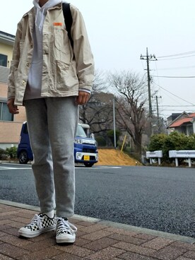 永瀬さん（メンズ・160cm）の冬コーディネート