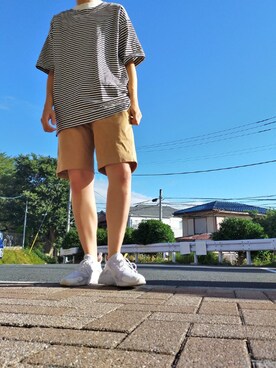 永瀬さん（メンズ・160cm）の秋コーディネート