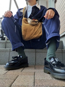 永瀬さん（メンズ・160cm）の秋コーディネート