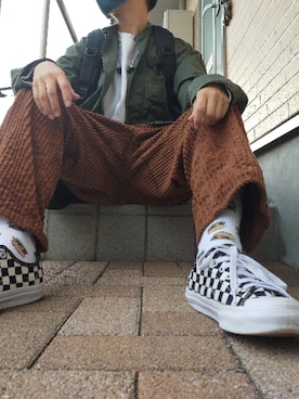 永瀬さん（メンズ・160cm）の秋コーディネート