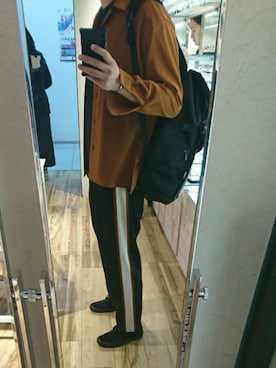「東京旅行」｜ゆーちゃん。さん（メンズ・185cm）の春コーディネート