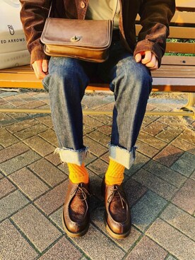 「CIAOPANIC TYPY（チャオパニックティピー）のアイテム（ブルゾン）」を使った、高校二年生さん（メンズ・167cm）の冬コーディネート