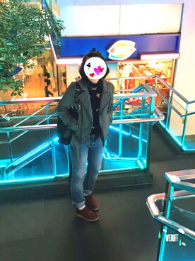「I.Tのアイテム」を使った、Yileiさん（レディース・168cm）の春コーディネート