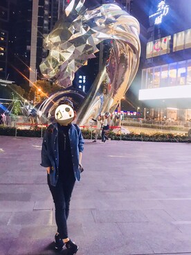 「Etam（エタム）のアイテム」を使った、Yileiさん（レディース・168cm）の春コーディネート