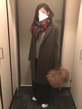 「pense'e（パンセ）のアイテム」を使った、ayacoさん（レディース・158cm）の冬コーディネート