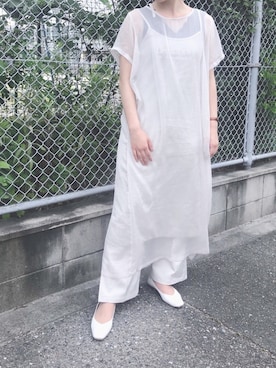 「アイテム（ワンピース/ドレス）」を使った、MARiAさん（レディース・160cm・10代）の夏コーディネート