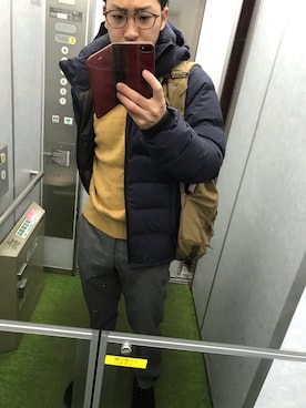 「Foxfire（フォックスファイヤー）のアイテム（ジャケット/アウター）」を使った、Nさん（メンズ・167cm）の冬コーディネート