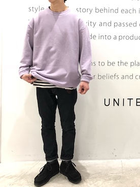 UNITED TOKYO 細見さん（メンズ・170cm）の春コーディネート