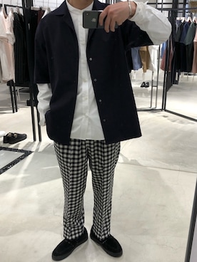 UNITED TOKYO 細見さん（メンズ・170cm）の春コーディネート