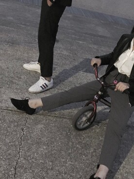 「SPINNS(スピンズ)のアイテム(パンプス)」を使った、773さん(レディース・157cm)の春コーディネート