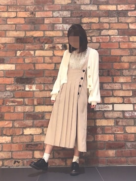 uさん（レディース・158cm）の春コーディネート