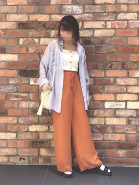 uさん（レディース・158cm）の春コーディネート