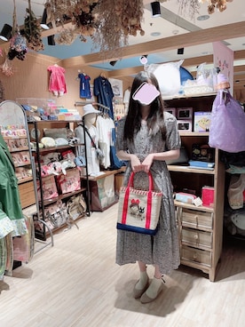 「スタジオジブリ（スタジオジブリ）のアイテム」を使った、amelie さん（レディース・166cm）の春コーディネート