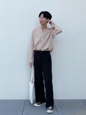 「Taiwan」｜「アイテム（財布/小物）」を使った、🍊hongさん（メンズ・178cm）の夏コーディネート