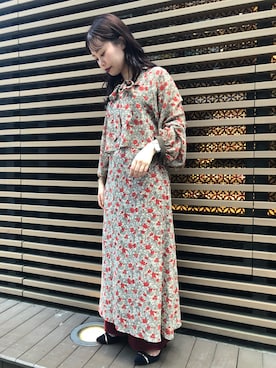 「M/M ATTACHMENT（エムエムアタッチメント）のアイテム（ワンピース/ドレス）」を使った、yuriさん（レディース・153cm）の夏コーディネート