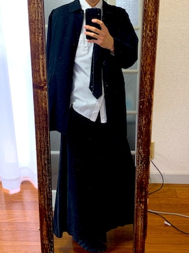「アイテム（フォーマルスーツ/小物）」を使った、Yさん（メンズ・177cm・20代）の秋コーディネート