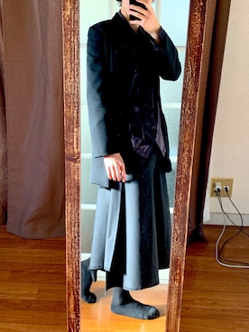 「アイテム（フォーマルスーツ/小物）」を使った、Yさん（メンズ・178cm・20代）の秋コーディネート