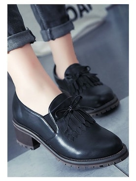 「オックスフォード」｜Hot Fashionさん（レディース・168cm）の冬コーディネート